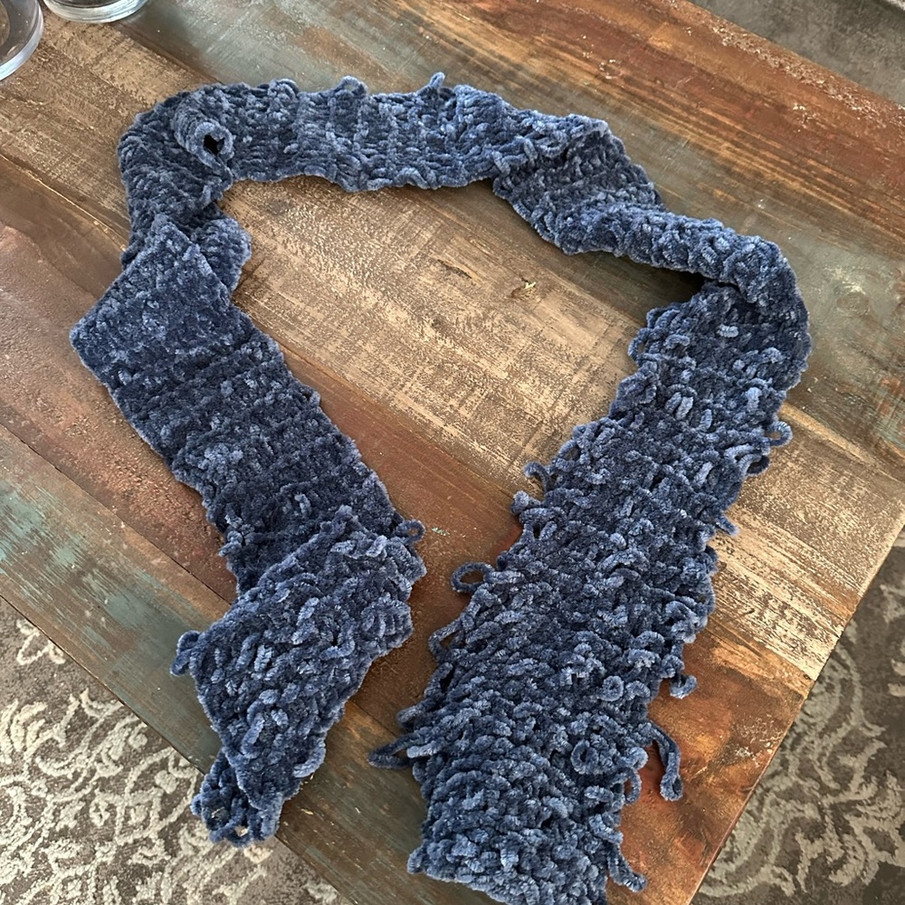 Blue Scarf